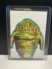 Marketplace image: Topps Chrome Galaxy 2026 Sketch Jabba The Hutt Star Wars Artist Auto 1/1