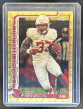 Marketplace image: 2025 Topps Chrome Trey Benson SuperFractor #1/1 Cardinals