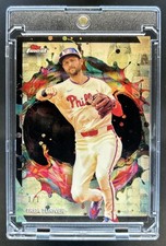 Marketplace image: 2024 Topps Finest Trea Turner SuperFractor Rare #1/1 Phillies
