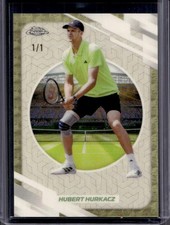 Marketplace image: 2026 Topps Chrome Hubert Hurkacz SuperFractor #1/1