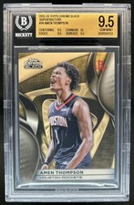 Marketplace image: 2025-26 Topps Chrome Black Amen Thompson SuperFractor #1/1 Rockets BGS 9.5