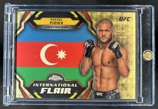 Marketplace image: 2024 Topps Chrome UFC Rafael Fiziev International Flair Superfractor #1/1