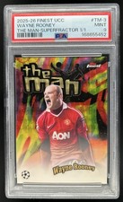 Marketplace image: 2025-26 Finest Club Competition Wayne Rooney The Man SuperFractor #1/1 PSA 9