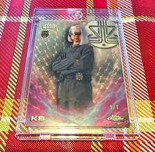 Marketplace image: Topps 2025 Star Wars Topps Chrome KB Superfractor Card #CE-31 1/1 Serial