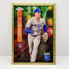 Marketplace image: 2022 Topps Chrome Sonic Exposé Bobby Witt Jr. Superfractor Rookie 1/1 Royals