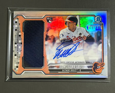 Marketplace image: Topps 2026 Bowman Chrome Samuel Basallo Orioles RC Auto Relic Superfractor /150