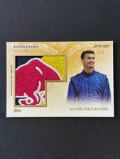 Marketplace image: 2025 Topps Eccellenza Formula 1 F1 David Coulthard Reliquia 1/1 SuperFractor BAZ