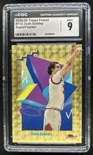 Marketplace image: 2024-25 Topps Finest Josh Giddey Uncommon Superfractor #1/1 Bulls CGC 9 MINT
