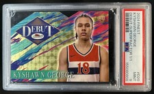 Marketplace image: 2024-25 Topps Finest Kyshawn George Debut Superfractor RC #1/1 Wizards PSA 9