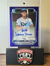 Marketplace image: Fabricio Blanco 2026 1st Bowman Chrome Purple Auto /250 FULL NAME 1/1 🔥 Rays