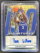 Current marketplace image for 2025 Bowman #1 Kam Williams Iso Signatures Superfractor 1/1