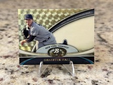 Marketplace image: 2011 Bowman Platinum *ERROR* Auto Shaeffer Hall #BPA-SH SUPERFRACTOR (AU, RC)
