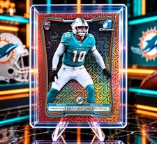 Marketplace image: 2026 Bowman Chrome Jacob Rodriguez RC Rose Gold 1/1 Superfractor Dolphins 🔥