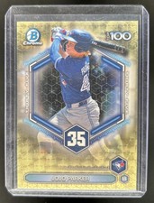 Marketplace image: 2026 Bowman JoJo Parker Scouts Top 100 Chrome SuperFractor #1/1 Blue Jays