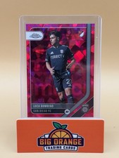 Marketplace image: 2025/26 Topps Chrome Sapphire MLS 1/1 Padparadascha Luca Bambino San Diego FC