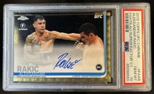 Current marketplace image for 2019 Topps Chrome #1 UFC Aleksandar Rakic Auto Superfractor 1/1