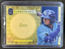 Current marketplace image for 2019 Bowman Chrome #1 Stat Tracker Auto Missing Superfractor 1/1