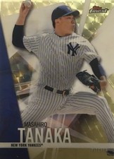 Marketplace image: 1/1 Limited Edition Masahiro Tanaka 2017 Topps Finest Super-Fractor Card
