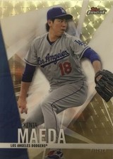 Marketplace image: 1/1 Limited Edition Kenta Maeda 2017 Topps Finest Super-Fractor