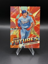 Marketplace image: 2026 Topps Finest Wyatt Langford Finest Futures SSP Superfractor 1/1