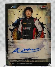Marketplace image: 🔥 # 1/1 RITOMO MIYATA 2024 Topps Finest Formula 1 F1 Superfractor Autograph RC