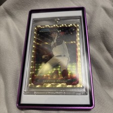 Marketplace image: 2011 Trevor Bauer Rookie Card Bowman Chrome Superfractor 1/1 Near Mint
