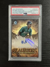 Marketplace image: 2024 Bowman Gladiators of the Diamond Felnin Celesten Superfractor 1/1 #GDAFC