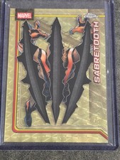 Marketplace image: 2026 Topps Chrome Marvel Sabretooth Clawed Superfractor 1/1