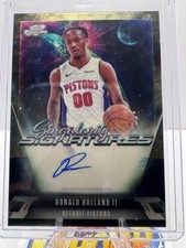 Marketplace image: 2026 Superfractor 1/1 Topps Cosmic Chrome Ron Holland II Singularity Signatures