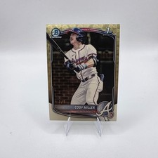 Marketplace image: 2025 Bowman Draft Cody Miller Superfractor 1/1 1st  #BDC-91 Atlanta Braves