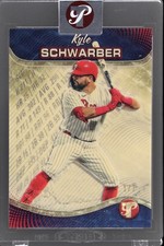 Marketplace image: 2024 Topps Pristine Kyle Schwarber Superfractor 1/1 Phillies #167 PP-12