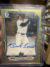 Marketplace image: 2026 Bowman Chrome 1st Brendan Jones auto 1/1 SUPERFRACTOR