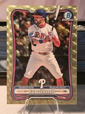 Marketplace image: 2026 Bowman Chrome Kyle Schwarber Superfractor 1/1 Phillies