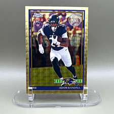 Marketplace image: Topps Chrome Adam Randall Baltimore Ravens Rookie Superfractor 1/1 91TRC-45