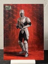 Marketplace image: 2026 Topps - Star Wars Galaxy - KOTOR - Sith Soldier - 1/1 - Superfractor