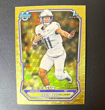 Current marketplace image for 2026 Bowman Chrome University #BCP-199 Jaden Craig Superfractor 1/1