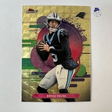 Marketplace image: 2025 Topps Finest Football #126 Bryce Young Carolina Panthers Superfractor 1/1