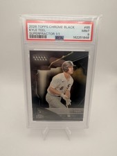 Marketplace image: Topps 2026 Chrome Black Kyle Teel White Sox #85 Superfractor 1/1 PSA 9