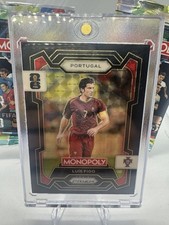 Marketplace image: 2026 Prizm Monopoly FIFA World Cup Luis Figo #31 Portugal Black 1/1 superfractor