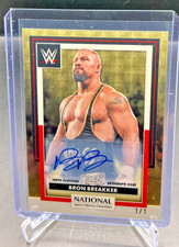 Marketplace image: 2026 Topps Chrome National NSCC BRON BREAKKER Superfractor 1/1 AUTO #WWE-46