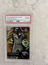 Marketplace image: 2023 Bowman Platinum Josue De Paula Foilfractor 1/1 SUPERFRACTOR ROOKIE DODGERS