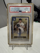 Marketplace image: 2026 Topps National NSCC Cam Schlittler Superfractor 1/1 PSA 10 Auto 10
