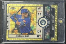 Marketplace image: Julio Rodríguez 2026 Topps Chrome Big Ticket Player #BTP-21 Superfractor /1