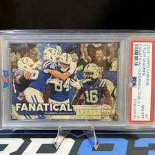 Marketplace image: 2025 Topps Chrome Tyler Warren RC Fanatical Superfractor 1/1 PSA 8 NM-MT #FF-8