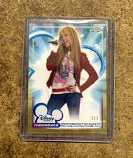 Marketplace image: Topps 2026 Topps Chrome Disney Hannah Montana DC-3 Superfractor 1/1