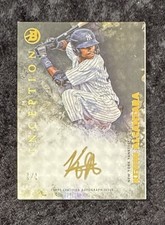 Marketplace image: 2021 Bowman Inception Auto Kevin Alcantara Superfractor 1/1 Yankees