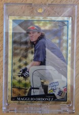 Marketplace image: 2009 Topps Chrome Magglio Ordonez Superfractor 1/1