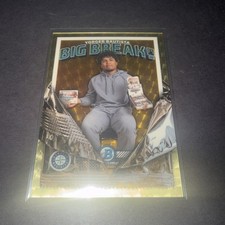 Marketplace image: 2026 Bowman Chrome - Yorger Bautista Big Breaks GOLD Superfractor 1/1 -Mariners!