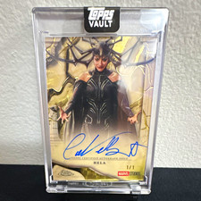 Marketplace image: 2026 Topps Marvel Vault💥Hela💥(Cate Blanchett) Immortal Auto SuperFractor 1/1