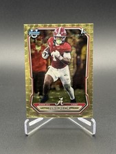 Current marketplace image for 2026 Bowman Chrome #BCP-3 Alabama Superfractor Superfractor 1/1